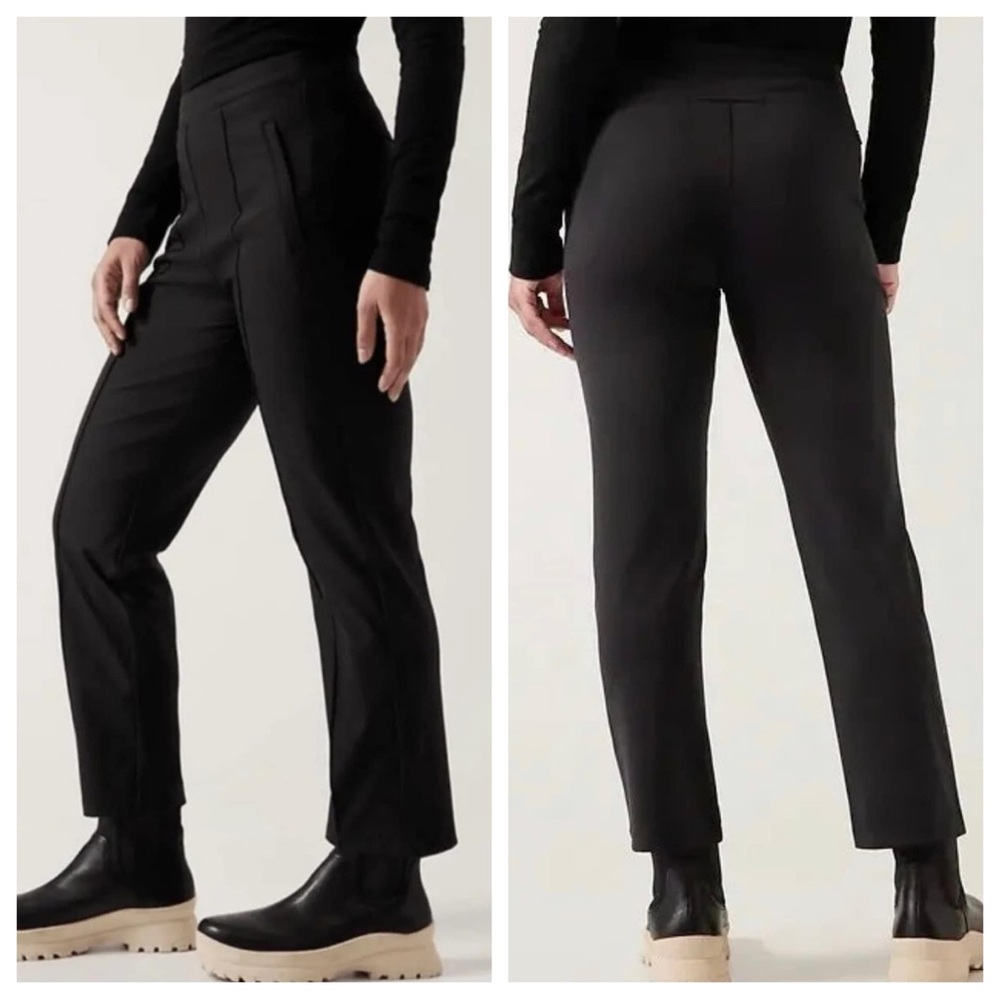 Athleta Headland hybrid pants Black Size 20 New with tags stretchy pull on